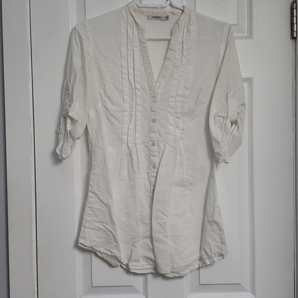 White Tunic Style Top - Picture 1 of 1